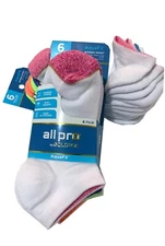 all pro® by GOLDTOE® Women Sport NO SHOWS socks 6 Pack Cushion AquaFX®