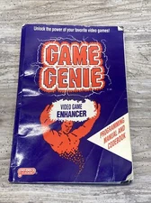 Game Genie Programming Manual and Code Book for NES Booklet Only Nintendo Galoob