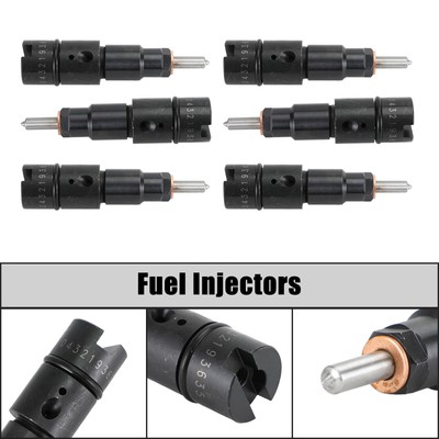 6PCS Fuel Injectors 0432193635 RV275 Für  Cummins 5.9L 1998-2002 40-50 HP