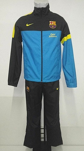 Tuta Barcellona Nike uomo ragazzo originale allenamento antipioggia nylon |  eBay