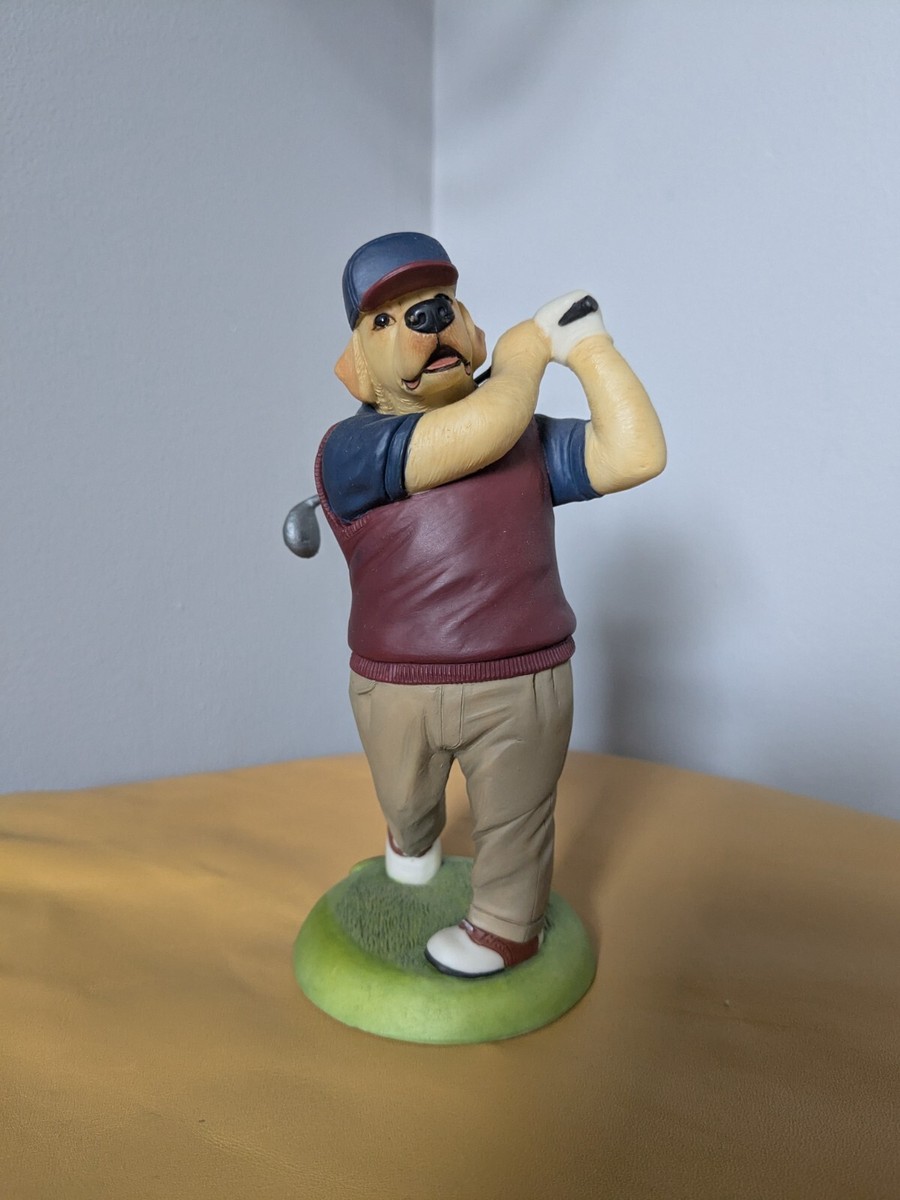 Robert Harrop, Doggie People, CC33 Golden Retriever, Golf