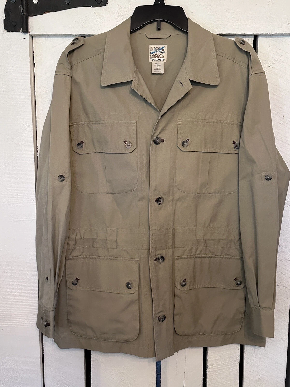 Mens Medium Travel Smith lightweight jacket and vest combo