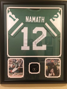 joe namath signed jersey