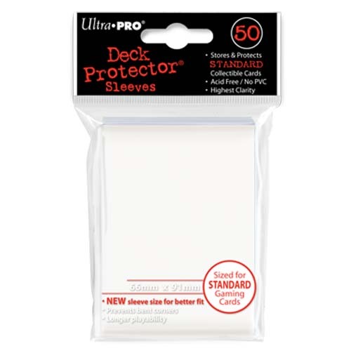 ULTRA PRO 50CT WHITE STANDARD DECK PROTECTOR SLEEVES #82668 NEW | eBay ULTRA PRO 50CT WHITE STANDARD DECK PROTECTOR SLEEVES #82668 NEW | eBay