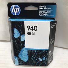 Genuine HP 940 Black Ink Cartridge C4902AN New Sealed Box Exp Jan 2020