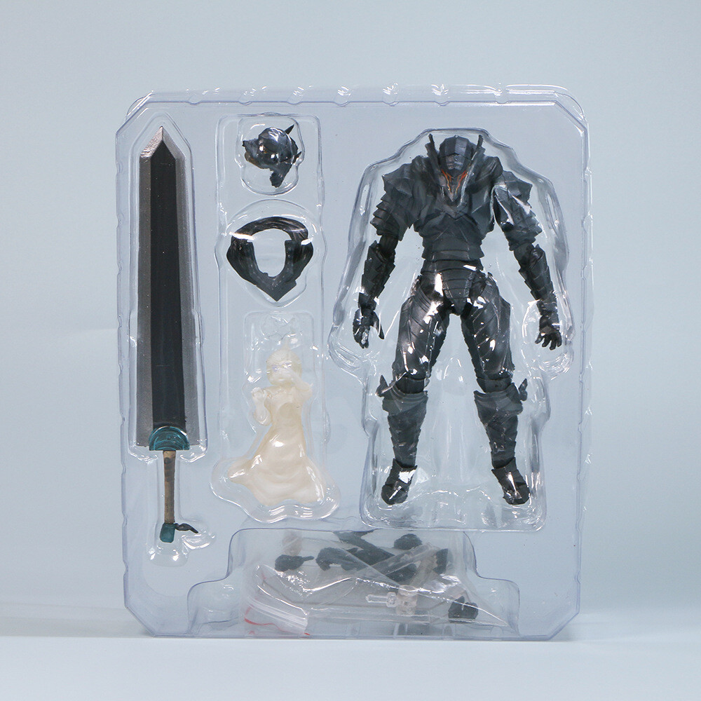 Anime Nuevo Guts Berserk Armadura PVC Figura de Acción Colección Modelo Juguetes Caja Estatua