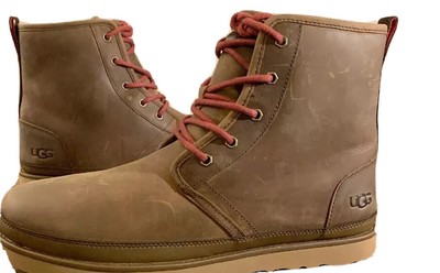 UGG Harkley Waterproof Grizzly Leather 
