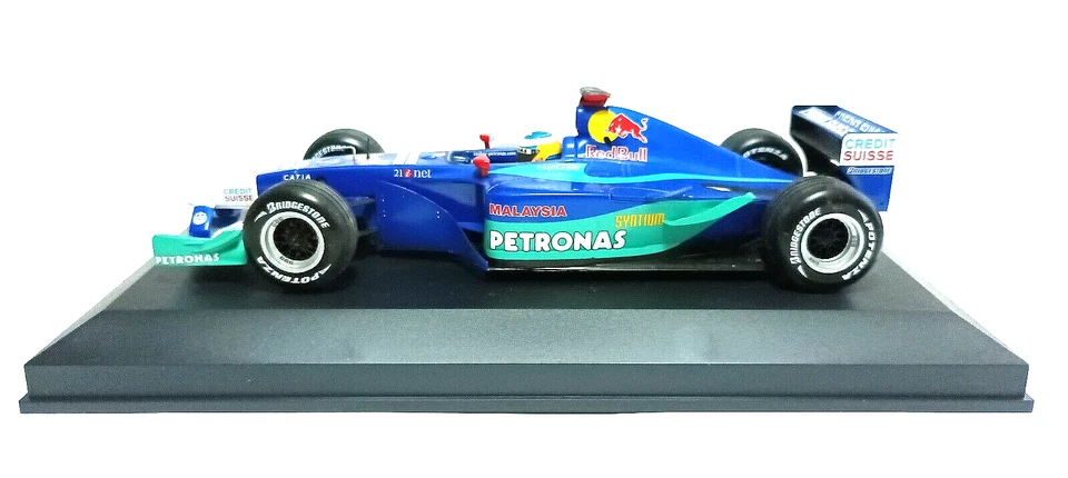 MINICHAMPS Sauber Petronas C21 Nick Heidfeld 1:18 Formel1 Vitrine 2002 - Bild 3 von 4