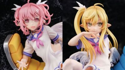 Rocket Boy Native Genuine Pure Blooded Device Brynhildr&Rossweisse Figure Bonus