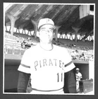 1971 Jose Pagan  PIRATES  UNSIGNED  3-1/8 x 3-1/8  ORIGINAL TYPE 1 PHOTO #10
