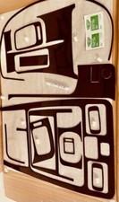 Toyota 4runner 4 Runner Fit 1999-2002 Interior Set Cherry Burlwood Dash Trim Kit