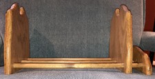 Wooden Tabletop Book/Record Rack