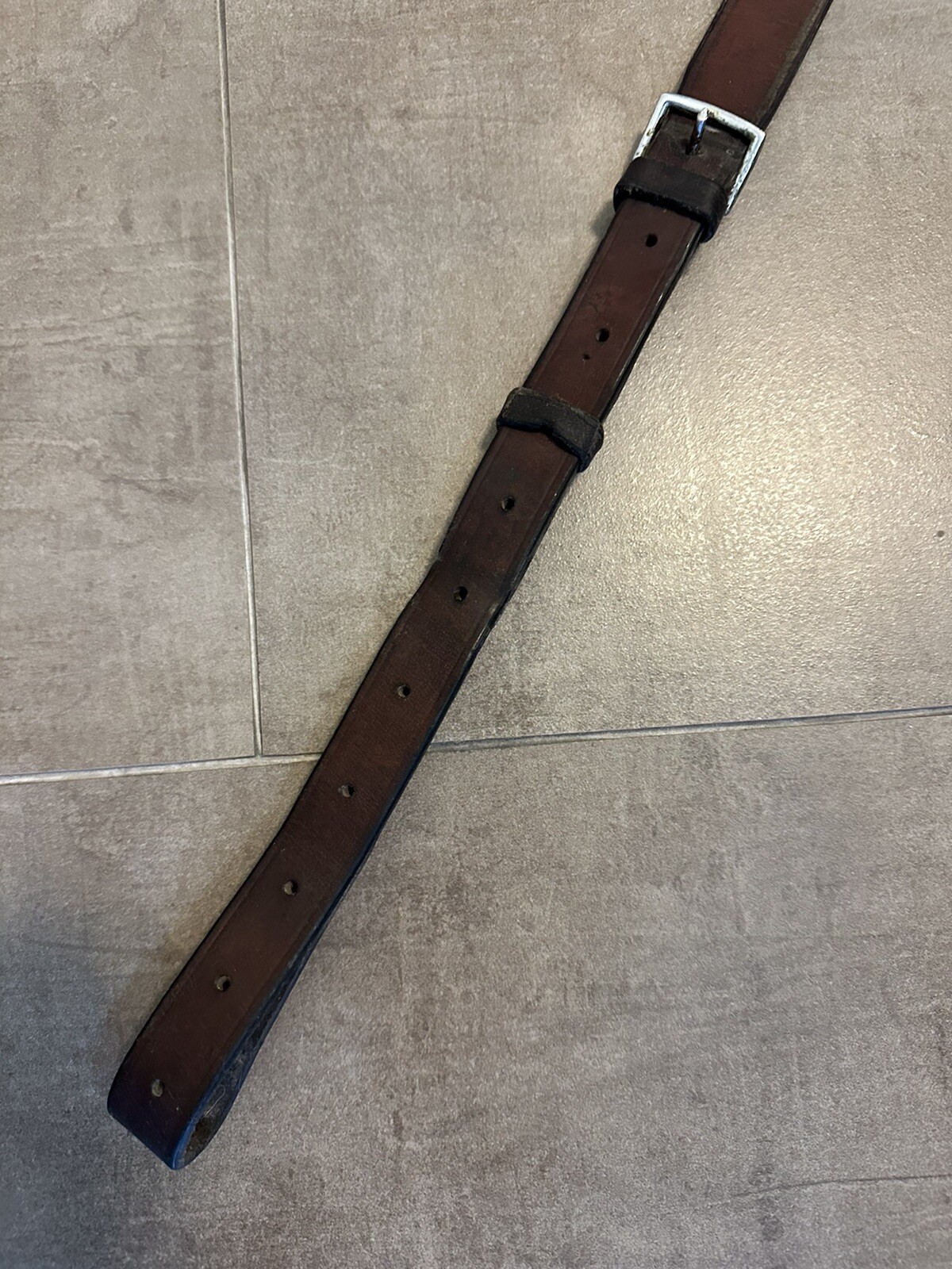 Horse Tack Leather English Breastplate Running Martingale