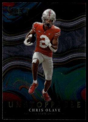 2022 Panini Select Draft Picks #US-CO Chris Olave Unstoppable
