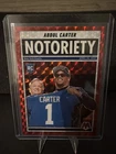 2025 Mosaic Abdul Carter Mosaic Red (Raw)