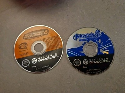 Tony Hawk's Pro Skater 4 und Wave Race (Nintendo GameCube) nur CD's 