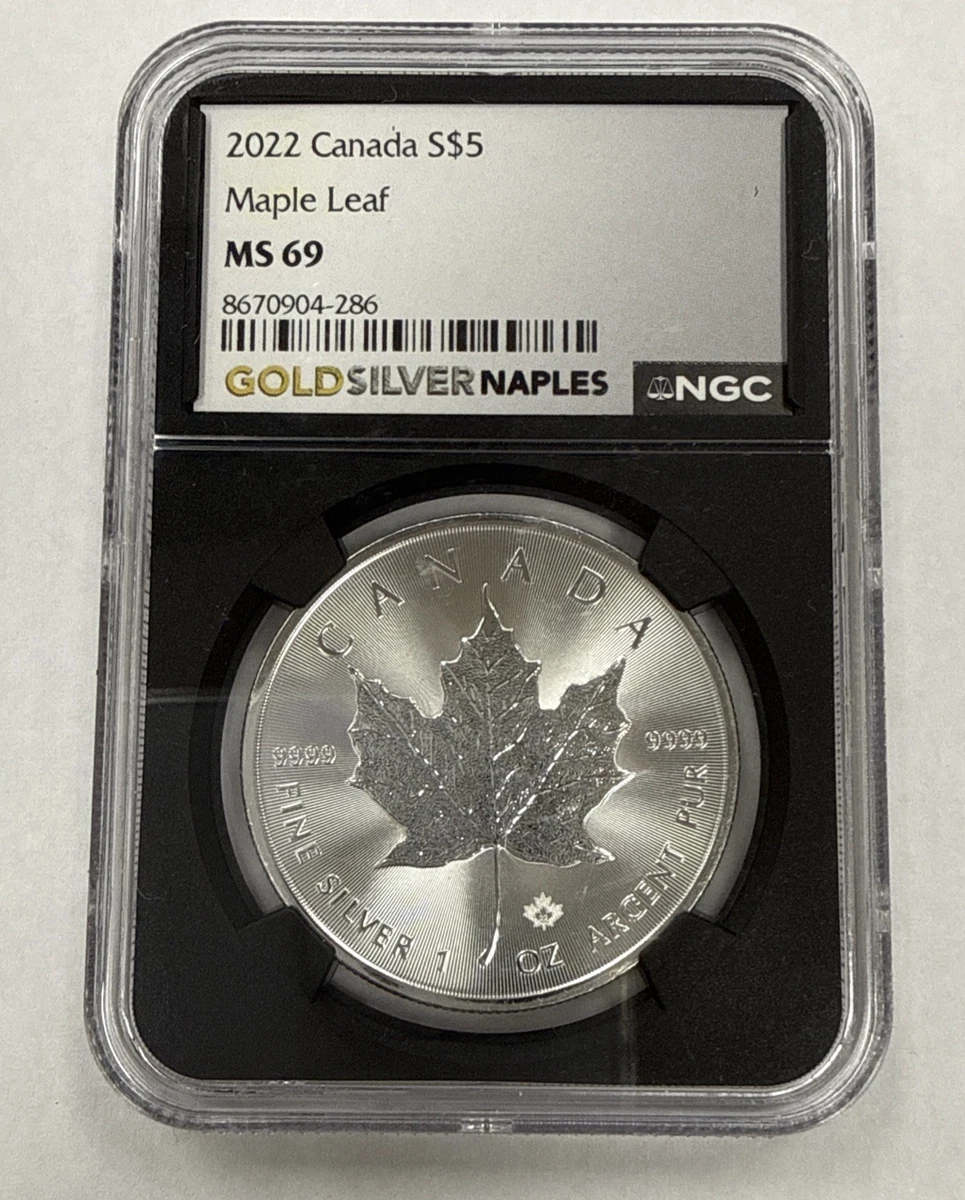Canadian Maple Leaf MS 69 Silver Bullion Coins for sale | eBay