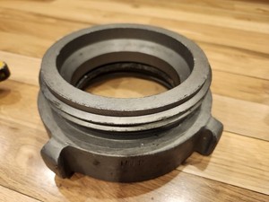 4" FM x 4-1/2" M Fire Hose, Fire Engine Fitting