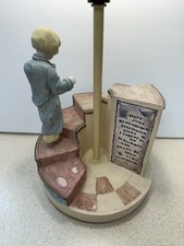 Vintage Pooh Lamp no Pooh or shade w/Christopher Robin, Works Hard to Find