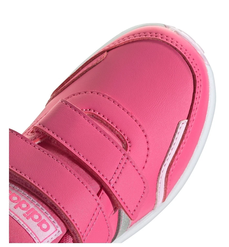 ADIDAS SWITCH sneakers bimba fucsia rosa sportive strappi ginnastica - Immagine 4 di 4