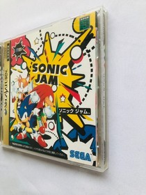 Sonic Jam SONIC JAM Sega Saturn SS with Obi Flyer Postcard