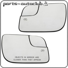 For 2011-2017 Ford Explorer Left Right Side Heated Side View Mirror Glass