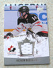 Mathew Barzal 2015 UD Team Canada Juniors #122 RC GAME USED JERSEY hockey card $
