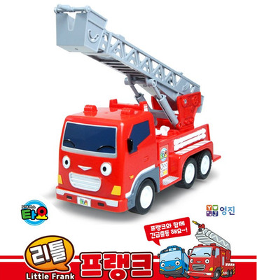 Tayo the Little Bus Fire Truck Toy - Frank Ladder Truck Official Korea