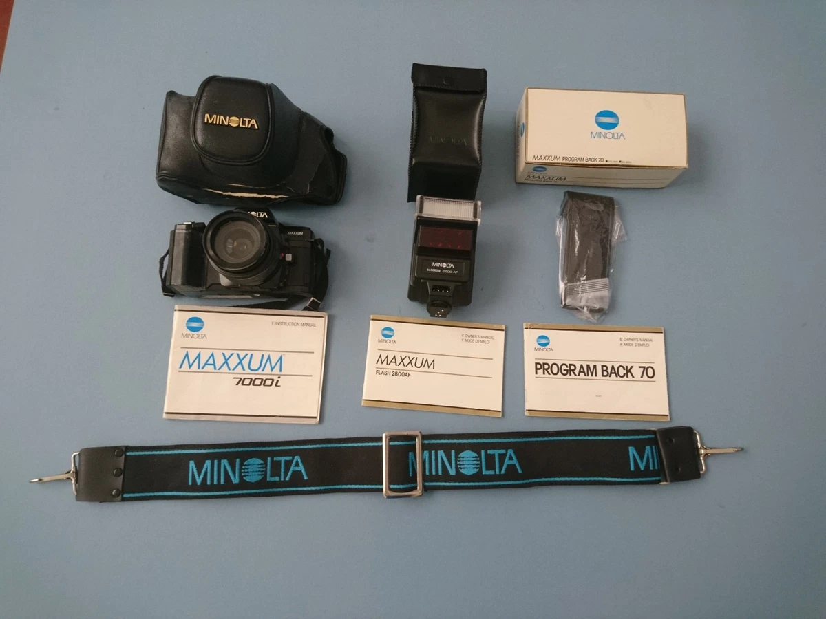 Minolta 7000 - Appareil photo reflex argentique 24x36mm + accessoires - Photo, audio & vidéo