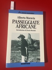 Passeggiate africane Moravia Bompiani 1993 Vintage - Alberto Moravia - 1993