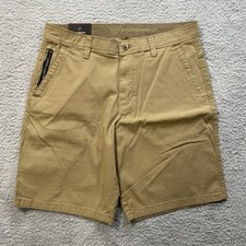 NWT Weatherproof Men's Trail Utility Shorts 10" Inseam Size 34W Khaki MSRP 55
