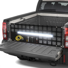 Upgraded 60" W X 18" T Tailgate Net for Pickup Truck Bed Storage with 4 Bags, Ca
