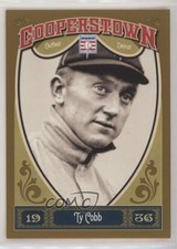 2013 Panini Cooperstown Collection Ty Cobb #5 HOF 2k3