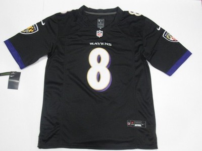 Lamar Jackson #8 Baltimore Ravens Game Limited Men's onField