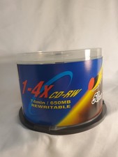 Value Disc 50 Pack 1-4x CD-RW 74 Min/650MB Rewritable