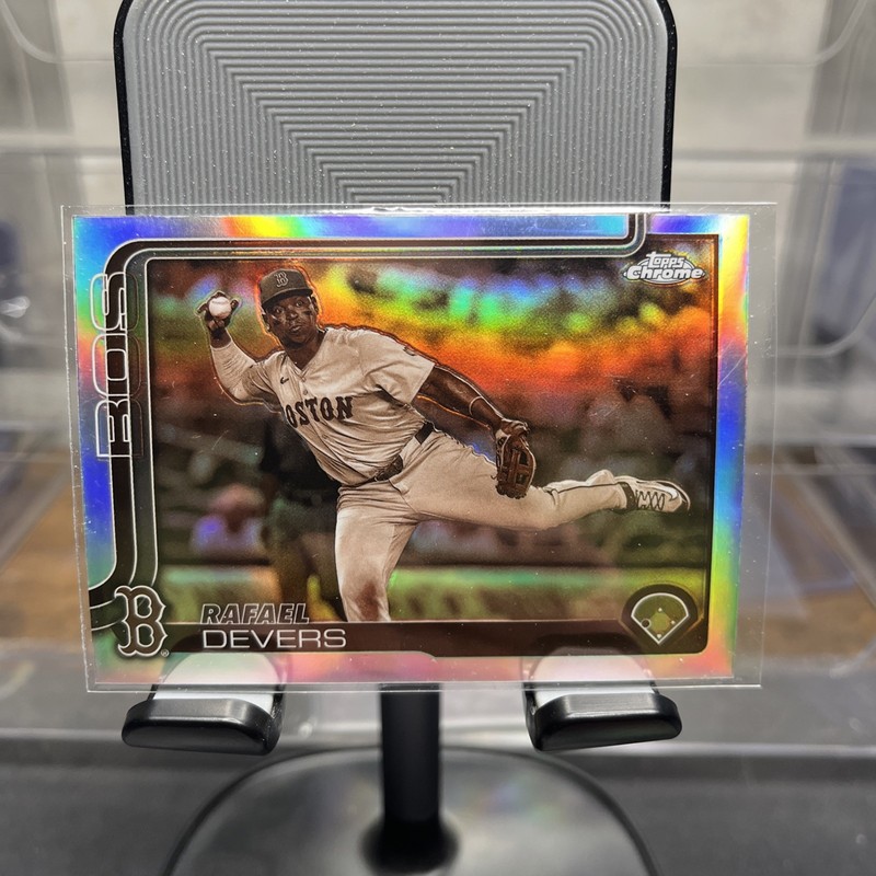 2025 Topps Chrome - Rafael Devers #127 Sepia Refractor