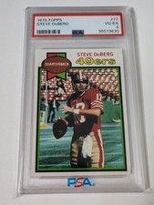1979 Topps Steve DeBerg #77 Rookie Card PSA 4 San Francisco 49ers. rookie card picture