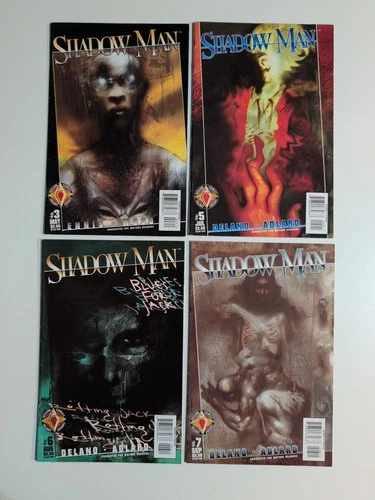 Shadowman #3 #5 #6 #7 Valiant Entertainment 1996 Garth Ennis Comic Lot 
