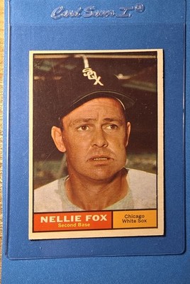 1961 Topps #30 Nellie Fox Chicago White Sox EX to Near Mint Beauty!