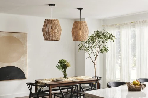 Hinkley Lighting 40387 Luca 1 Light 20"W Lisa McDennon - Black - Picture 2 of 10