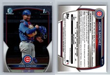2023 Bowman Chrome #BCP-219 Adan Sanchez Prospects