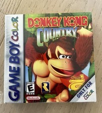 Nintendo Gameboy Color Donkey Kong Country, New And Nintendo Factory Sealed