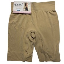 Jockey Generation Ultralight Smoothing No Chafe Slipshort Cooling Beige Size S