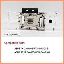 Granzon GPU Water Block For ASUS TX GeForce RTX 4060 Ti GAMING OC N-AS4060TX-X
