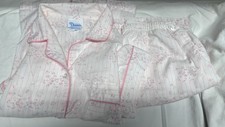 Vtg Damea Women s Floral Pajamas Size 36