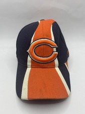 Chicago Bears Hat Reebok NFL Equipment One Size Strap Back Adjustable Cap Orange