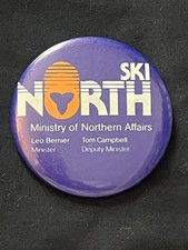 Ontario Progressive Conservative Party Ministry Leo Bernier Button #2