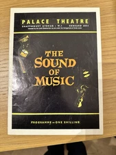 The Sound of Music Theatre Programme – Palace Theatre London – 1960s Original 