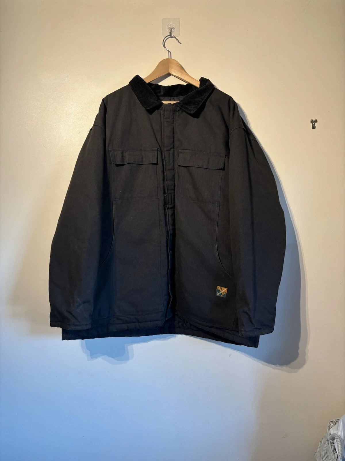 Vintage WearGuard Steel Workwear Detroit Jacket Men's Size XXL Black VGC