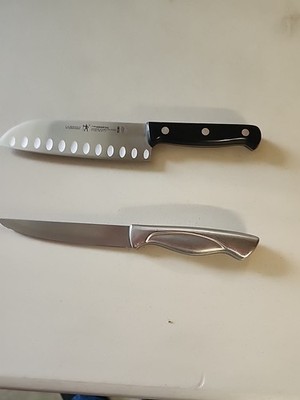 ZWILLING Pro Hollow Edge Rocking Santoku Knife - 5.5-inch, Plus Pairings Knife